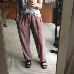 Anthropologie pajama/casual pants